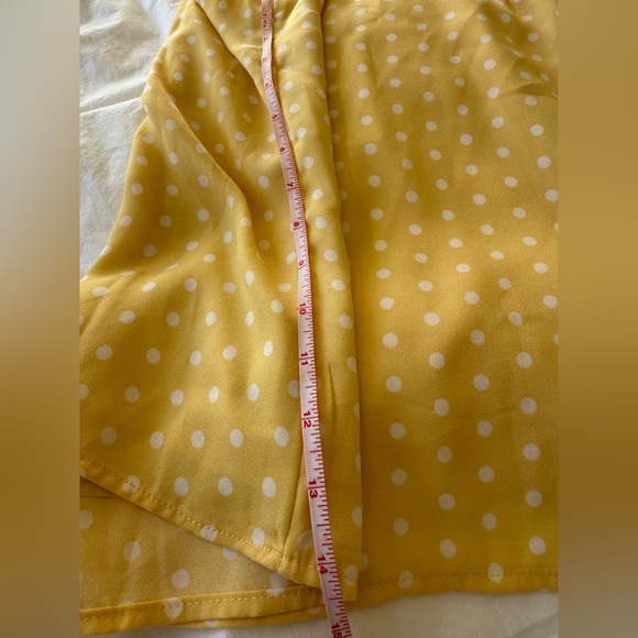 A New Day NWT Yellow Polka Dot Camisole - Picture 6 of 8